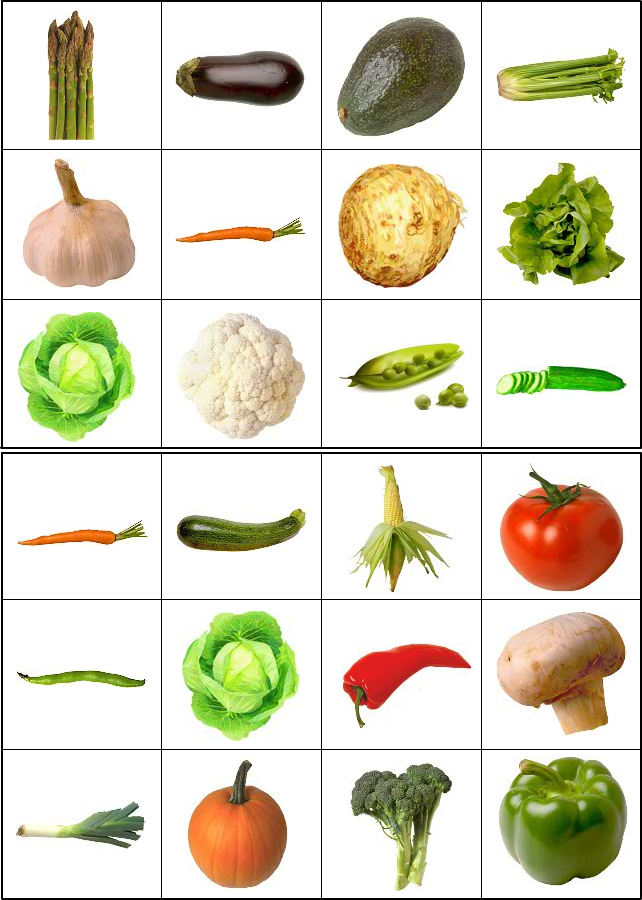 image de legumes a imprimer