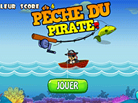 La pêche du pirate, jeu en ligne