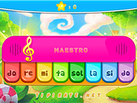 Maestro, jeu de piano en ligne pour les maternelles