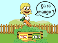 Ça se mange, jeu amusant en ligne