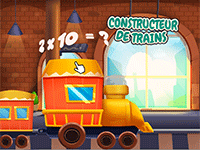 Jeu de mathématiques en ligne, addition, soustraction, division, multiplication