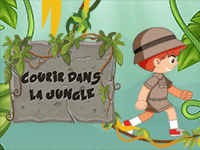 Courir dans la jungle, jeu en ligne