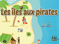 Les îles aux pirates, jeu d'observation en ligne