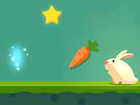 Le lapin gourmand, jeu d'arcade en ligne
