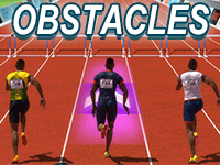 Sauts d'obstacles, jeu amusant en ligne