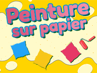 Peinture sur papier, jeu d'observation en ligne