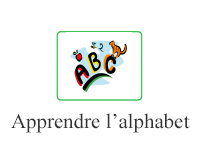 Lettres de l'alphabet